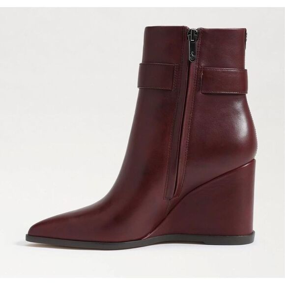 Sam Edelman Women’s Weslie Buckle Wedge Boots 6 - Picture 3 of 12